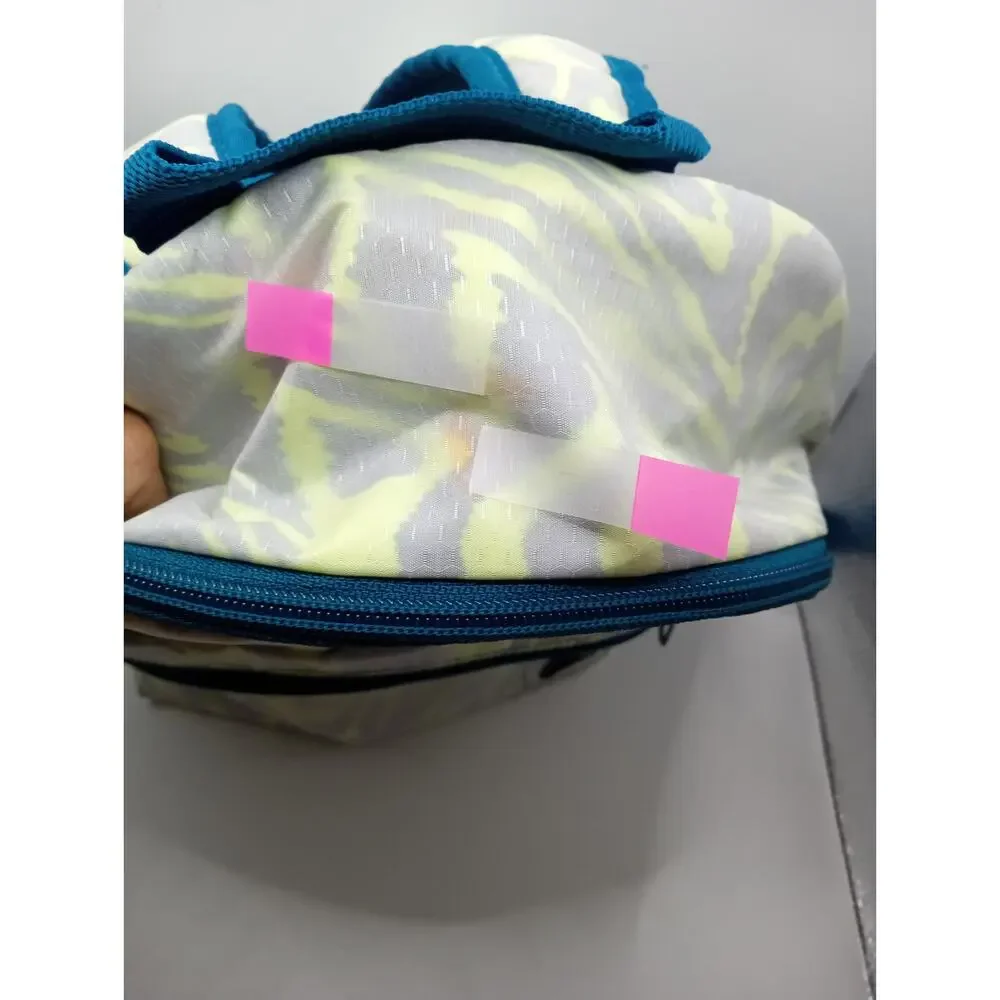 NIKE Small Bookbag Book Bag Teal with Graphic Design  1033